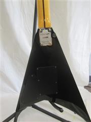 Kramer JK-4000 Flying V Electric Guitar Black | Korean-Made Shred Machine | Loca